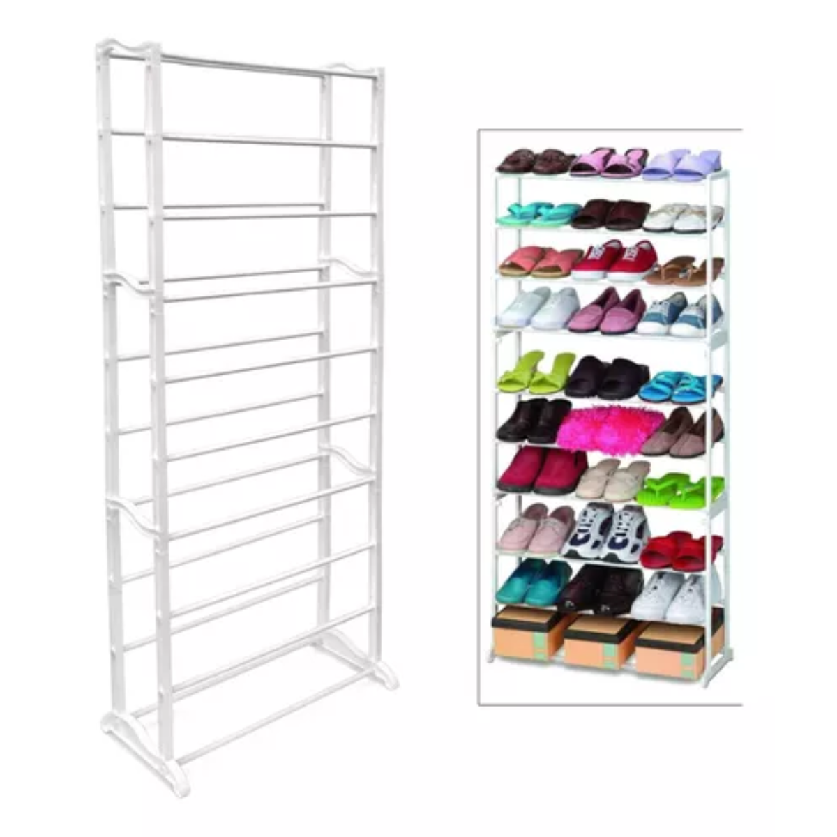 Miniatura 2 de Zapatero metálico 10 niveles pd-45